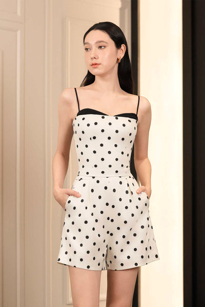 トップス draw drawers polka dots 2way Tops トップス draw drawers