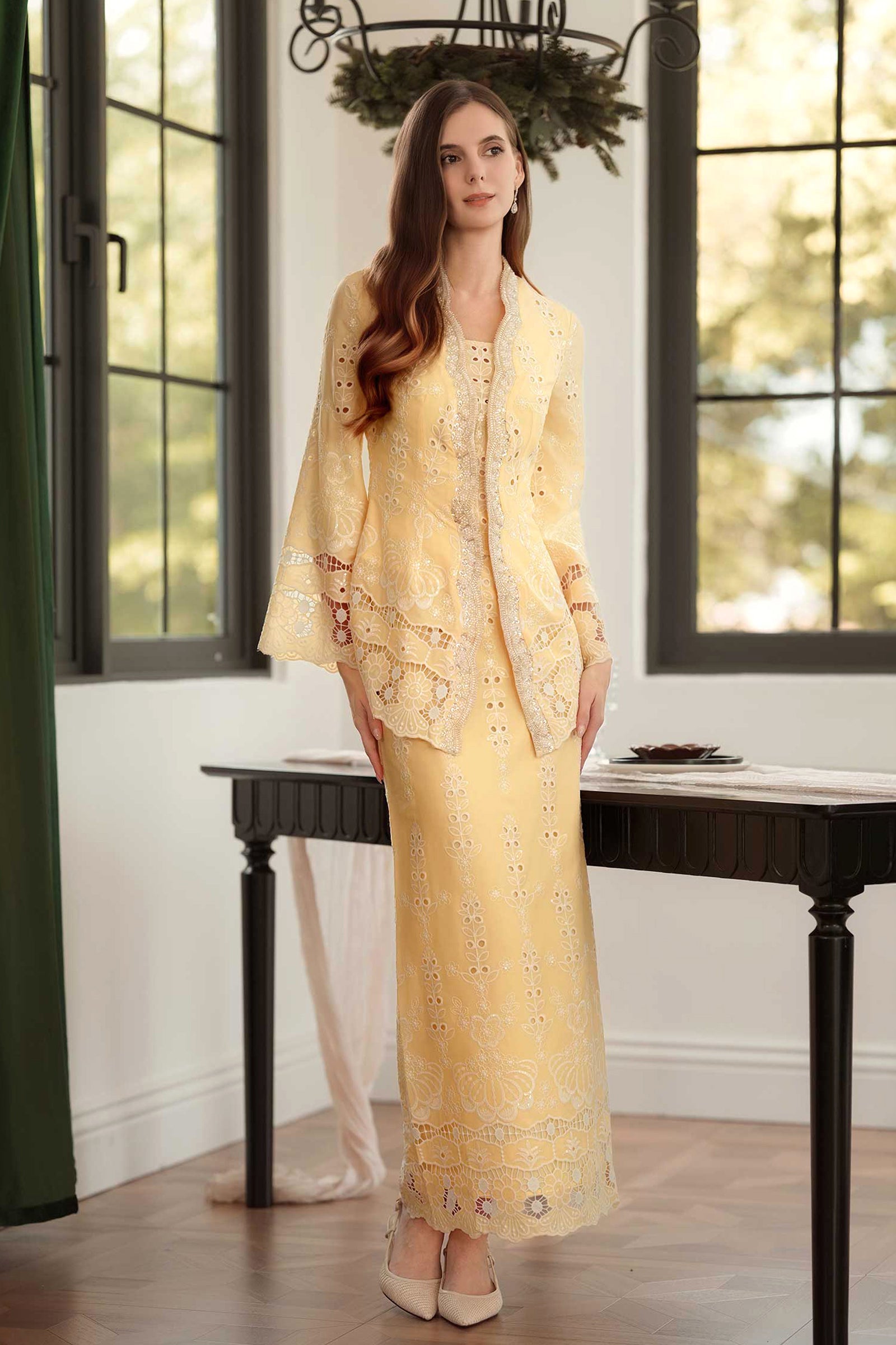 Embun Skirt (Yellow)