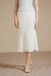 Sonia Tencel Skirt (Off White)