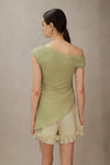 Liora Drape Top (Sage)