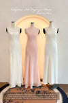 Calystria Silk Organza Dress (Rose)