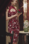 Jin Xuen Qipao (Ruby Red)