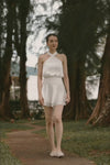 Soléne Romper Dress (White)