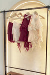 Rozena Qipao Top (Ruby Red)