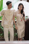 Valene Qipao (Champagne)