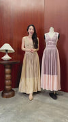 Dazelle Dress (Dusty Purple+Pink)