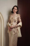 Sapphire Kebaya Top (Gold)