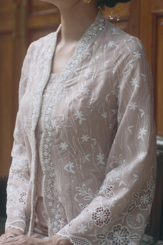 Sofea Kebaya Set (Beige)