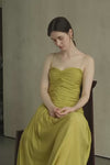 Palais Dress (Lime Leaf)