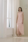 Calystria Silk Organza Dress (Rose)