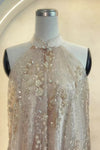 Soleine Bloom Qipao (Champagne Gold)