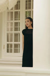 Éther Belted Dress (Black)