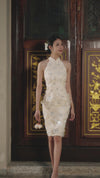Shu Hua Qipao (Cream)