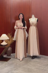 Derenelle Dress (Beige)