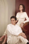 Rembulan Kebaya Top (Champagne)