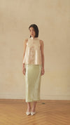 Jaded Midi Skirt (Celadon)