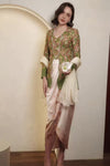 Olive Heirloom Kebaya Top