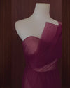 Duelle Gown (Maroon)