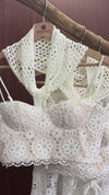 Capri Top Set (White)