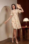 Fleur Qipao (Champagne)
