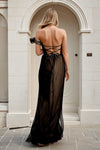 BACKORDER Duelle Gown (Black)