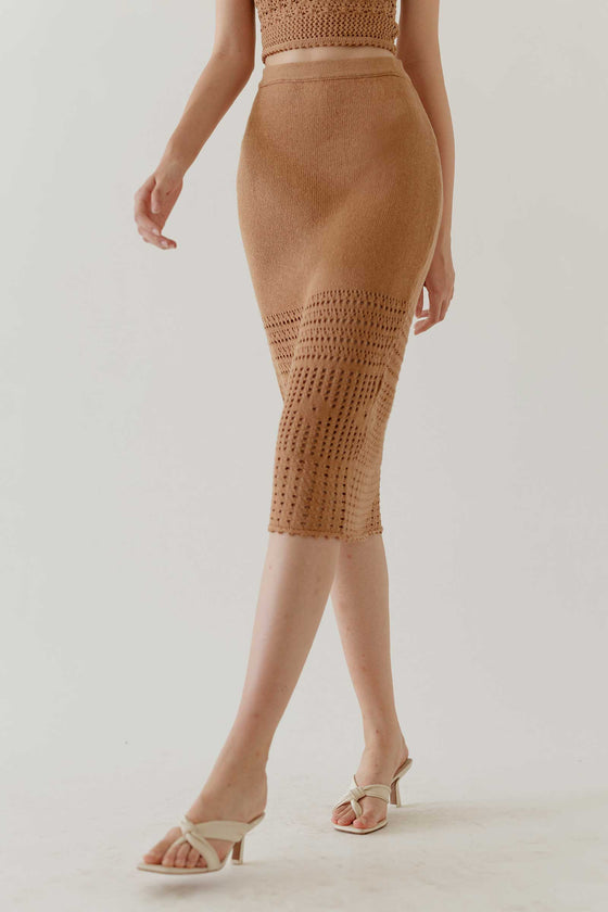 Daitor Skirt (Light Brown)