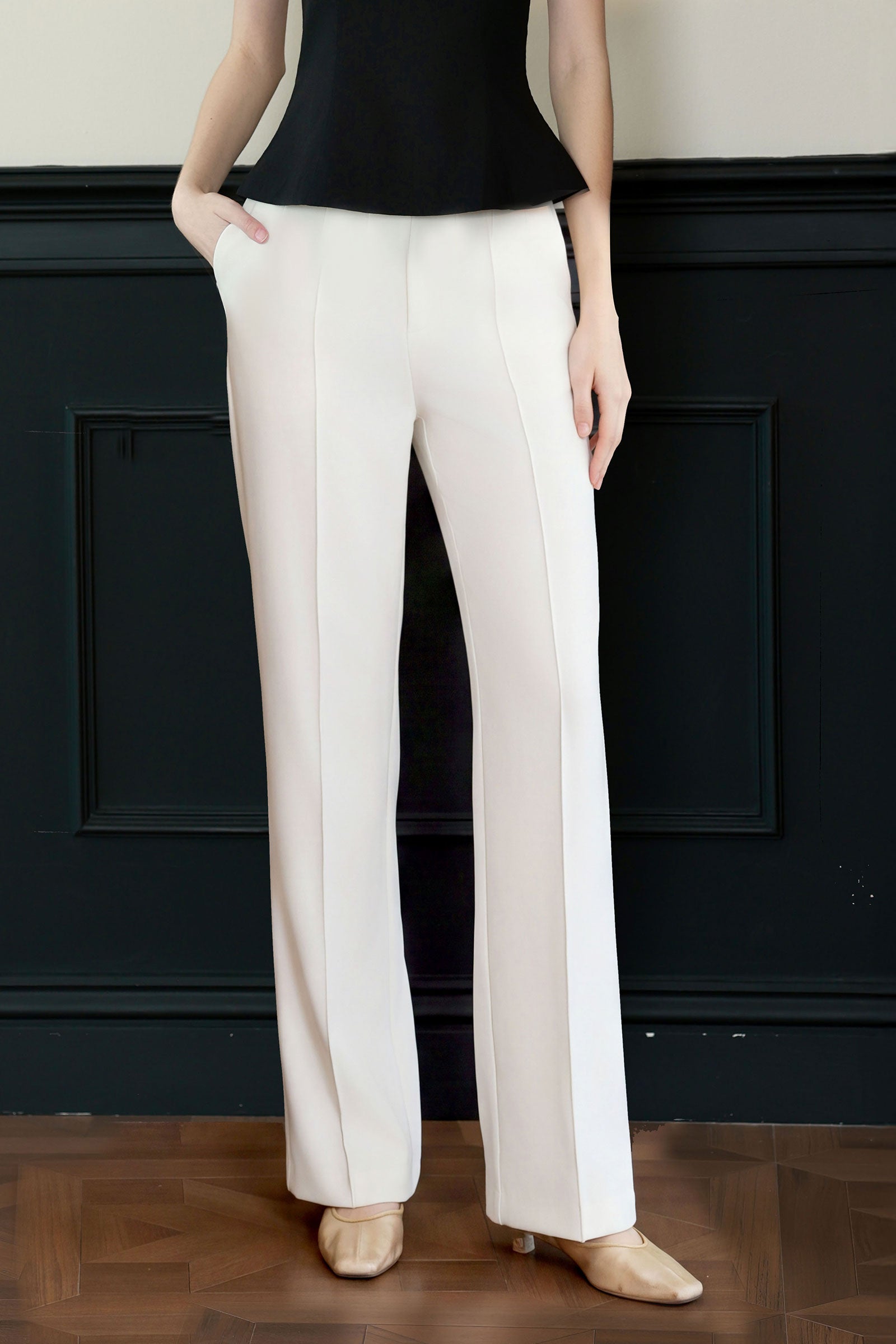 Sara Pants (White)