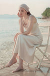 Eliette Satin Set (Pearl)