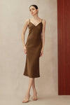 Seren Satin Slip (Mocha)