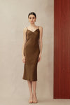 Seren Satin Slip (Mocha)
