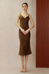 Seren Satin Slip (Mocha)