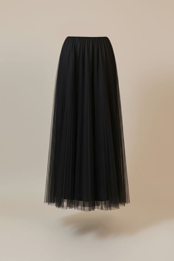 Diaveriale Tulle Skirt (Black)