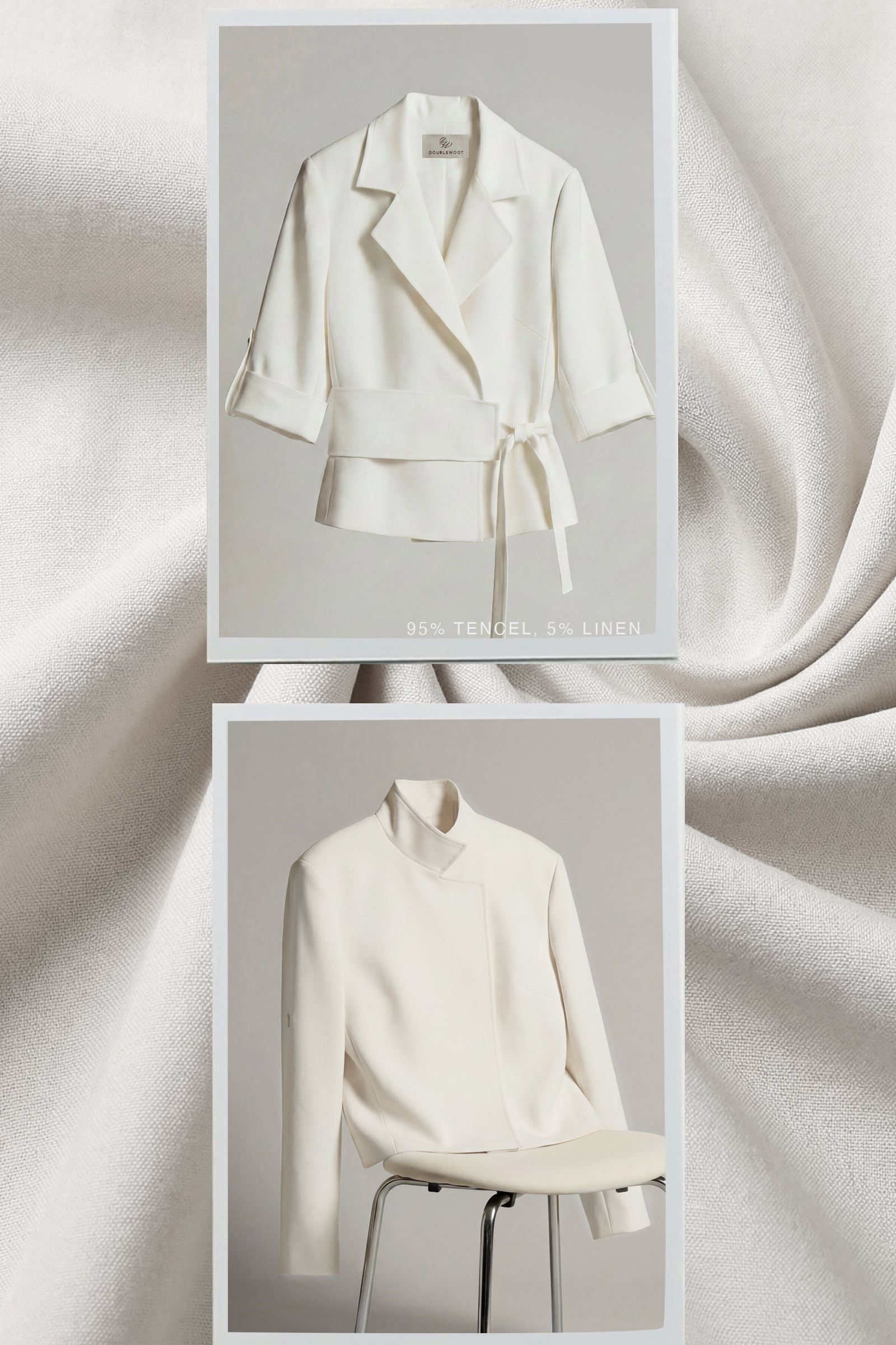 Sola Multiway Trench (Off White)