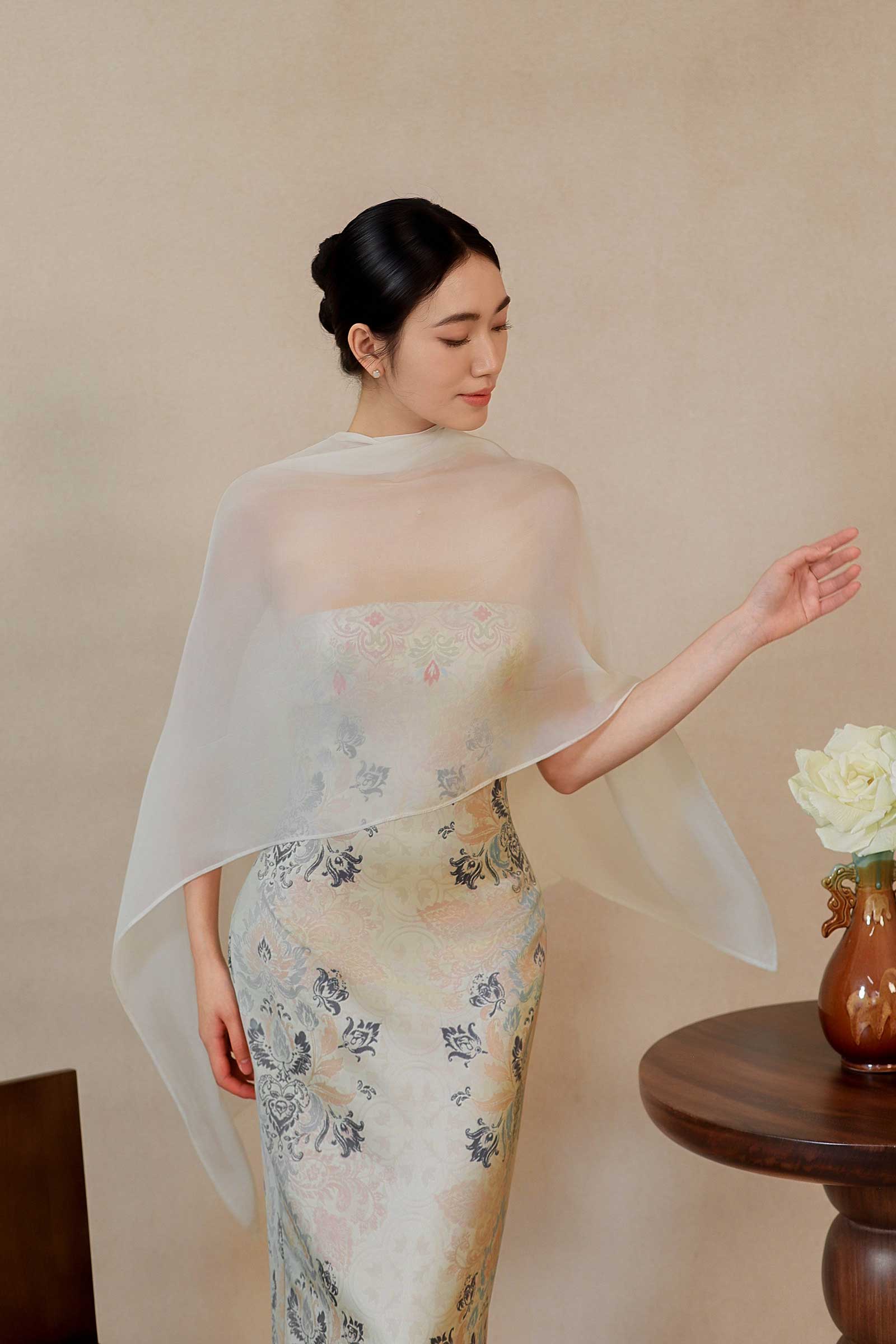 Delaris Dress (Printed)