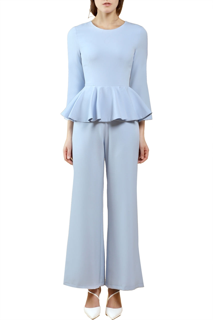 Regan Jumpsuit (Powder Blue)