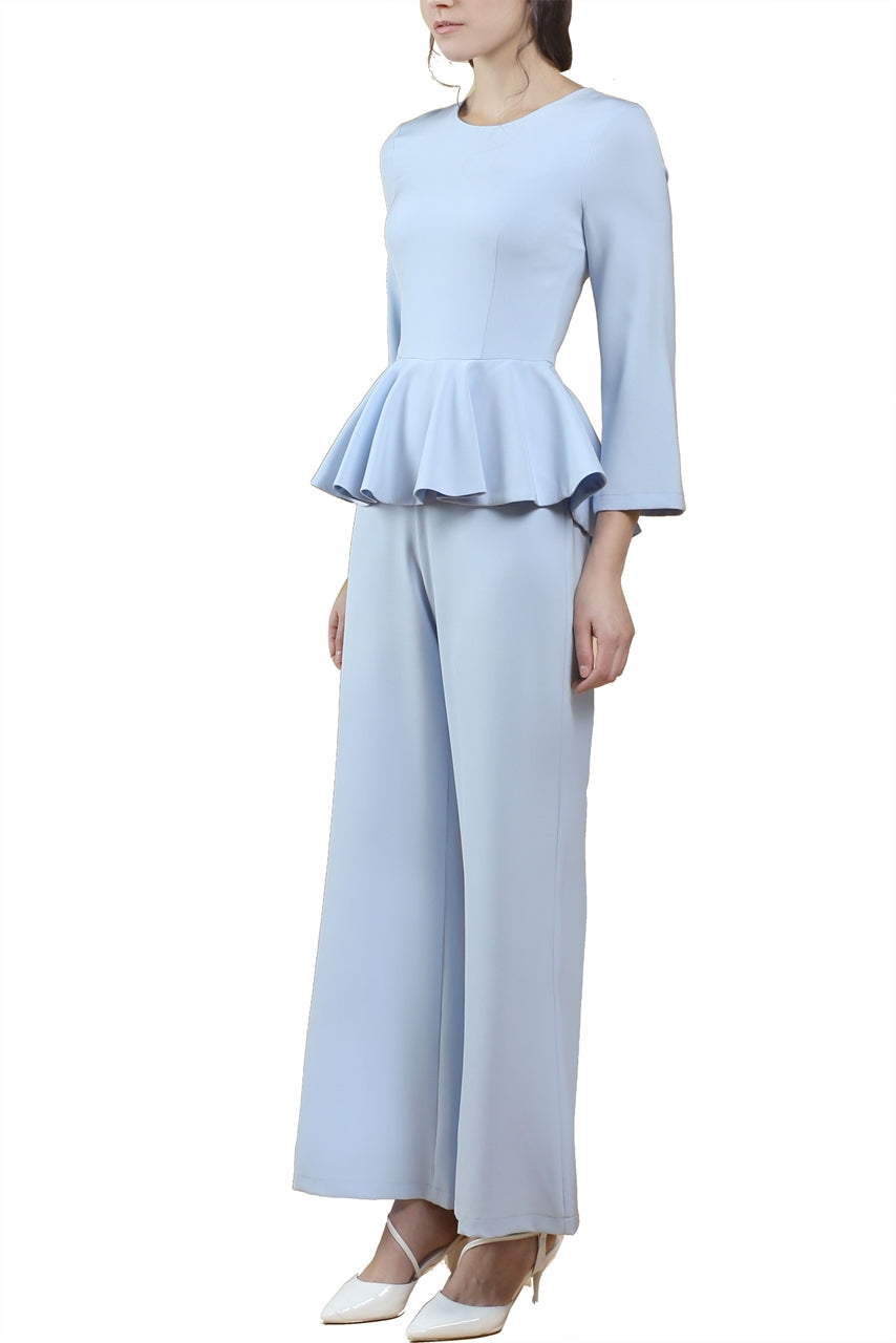 Regan Jumpsuit (Powder Blue)