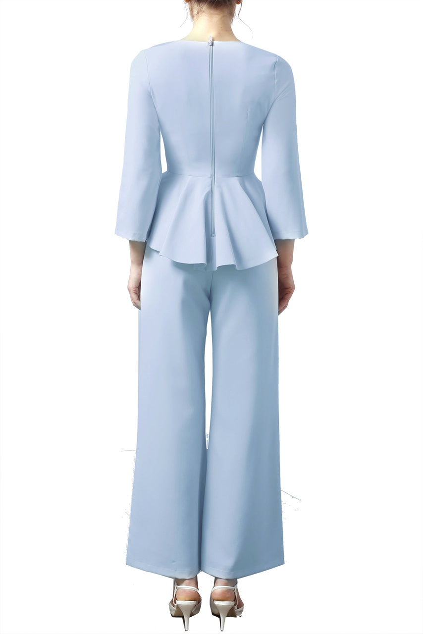 Regan Jumpsuit (Powder Blue)