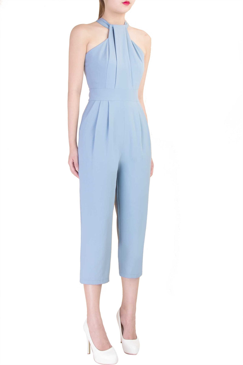 Dertiqa Jumpsuit (Pale Blue)