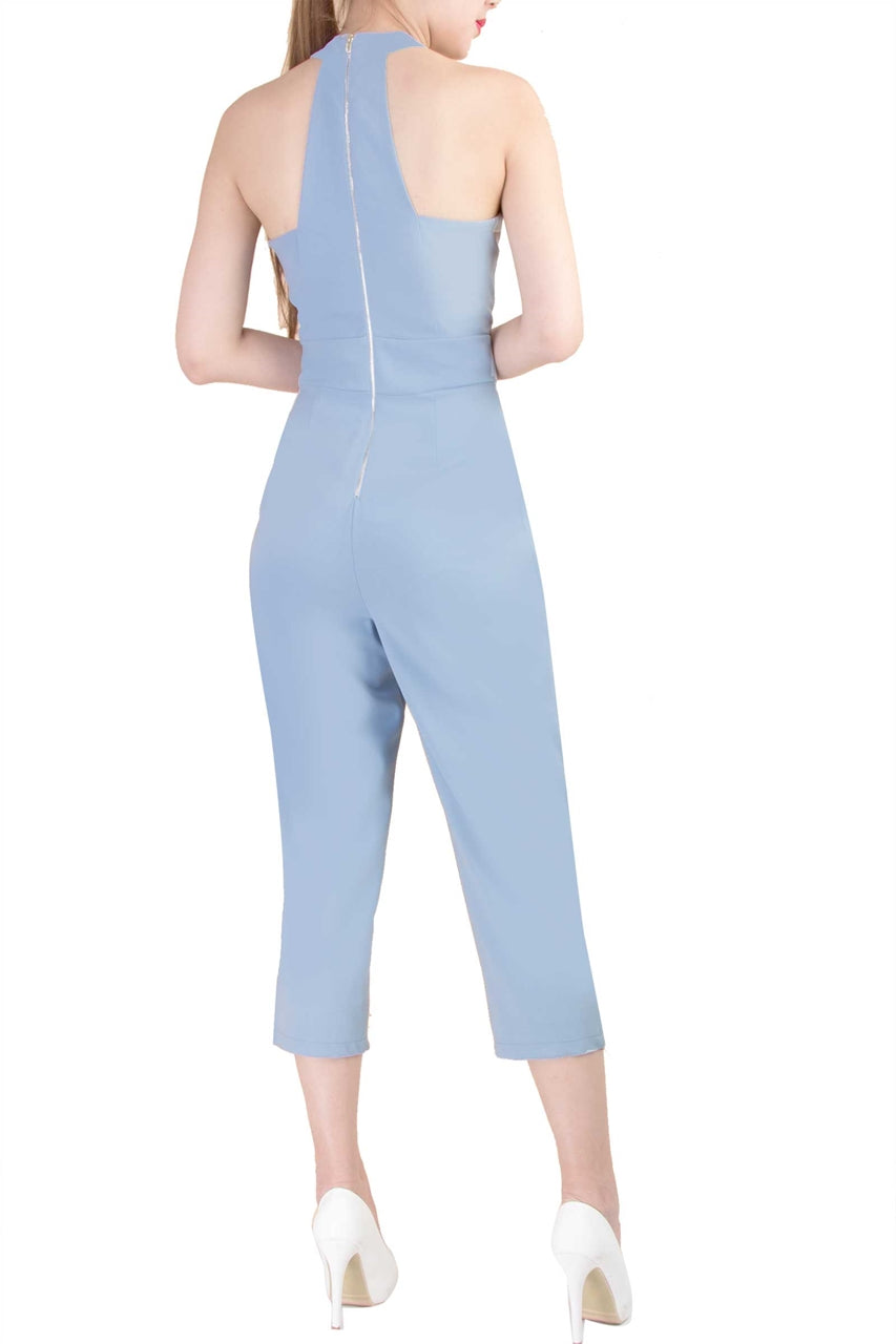 Dertiqa Jumpsuit (Pale Blue)