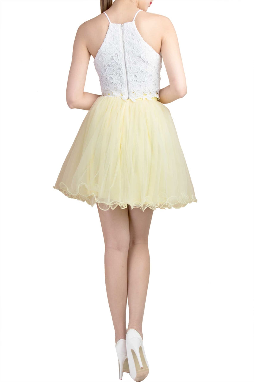 Diverxia Skirt (Powder Yellow)