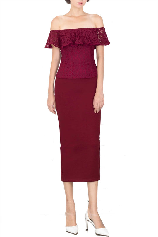 Derhosas Top (Maroon)