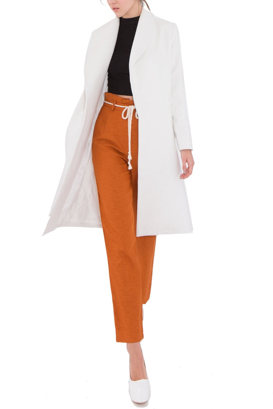 Darchora Coat (Greyish White)