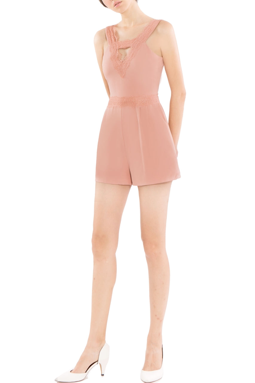 Dinerlic Romper (Blush)