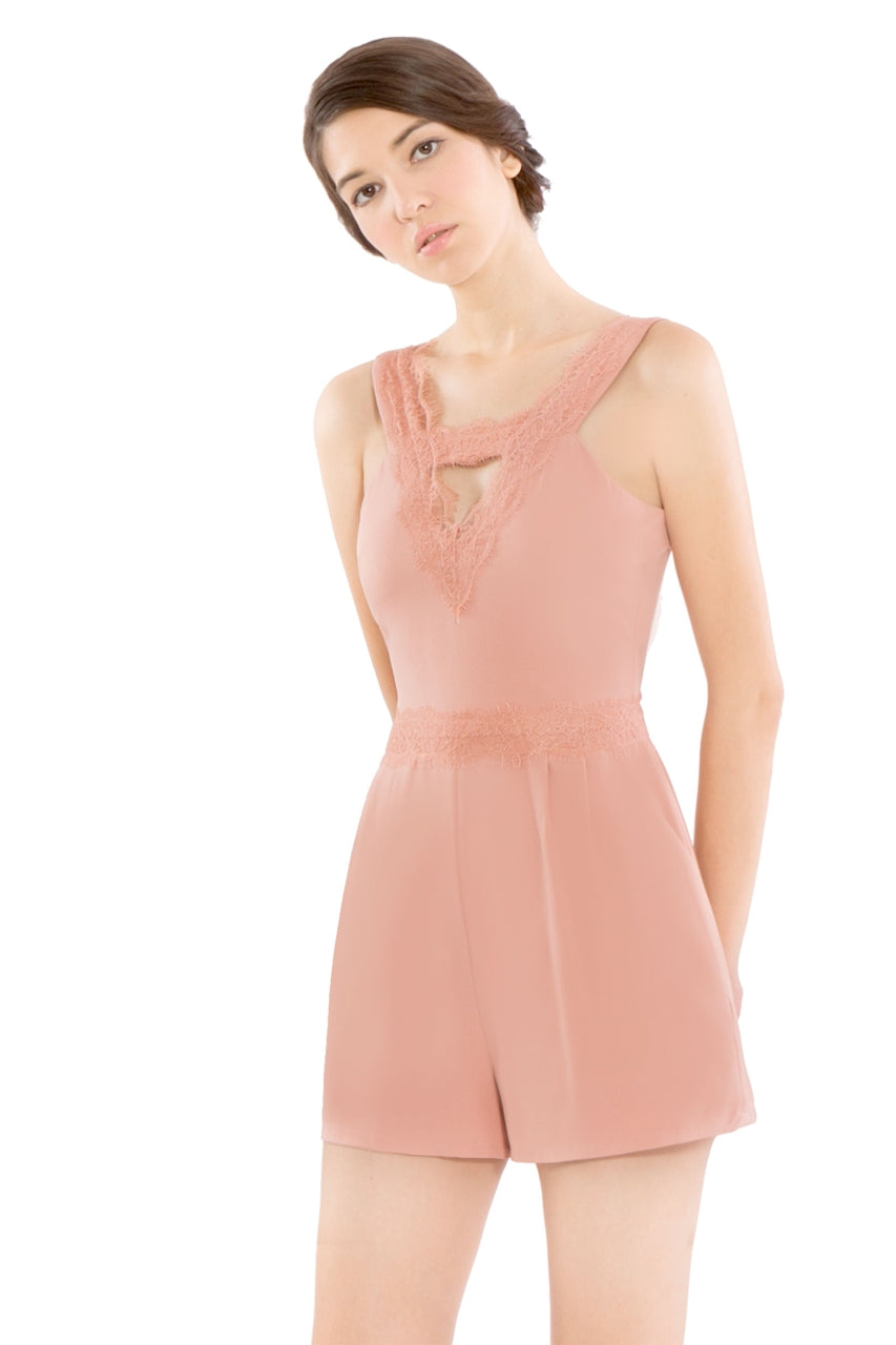 Dinerlic Romper (Blush)