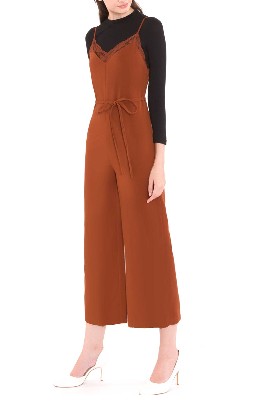 Deflvine Jumpsuit (Rust Orange)