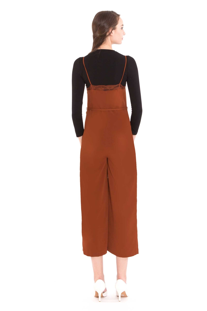 Deflvine Jumpsuit (Rust Orange)