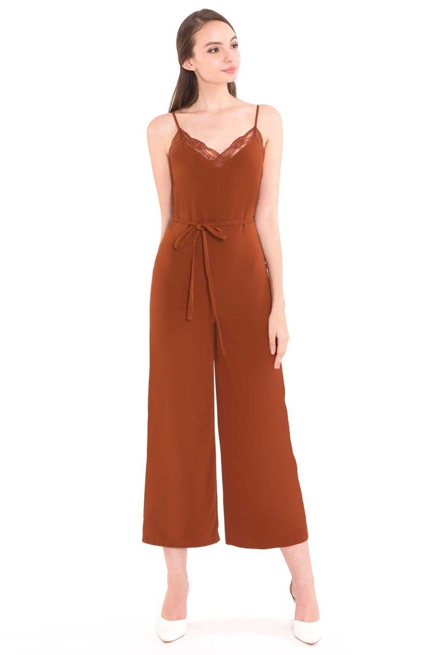 Deflvine Jumpsuit (Rust Orange)