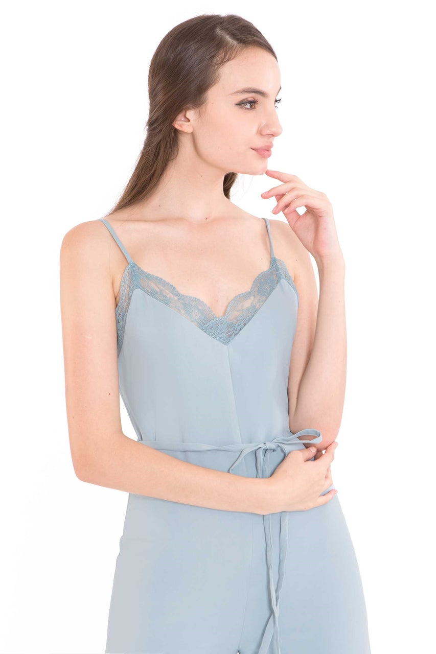 Deflvine Jumpsuit (Pale Blue)