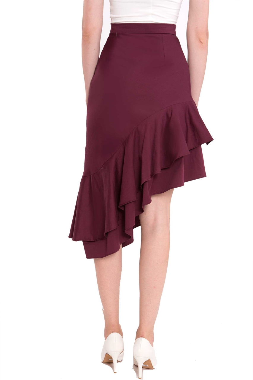 Dedior Skirt (Maroon)