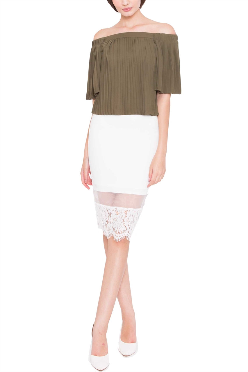 Daperla Top (Army Green)